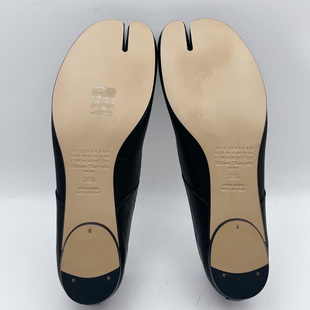 定番❗️未使用✨メゾンマルジェラ 足袋バレエ フラットシューズ リボン 38.5