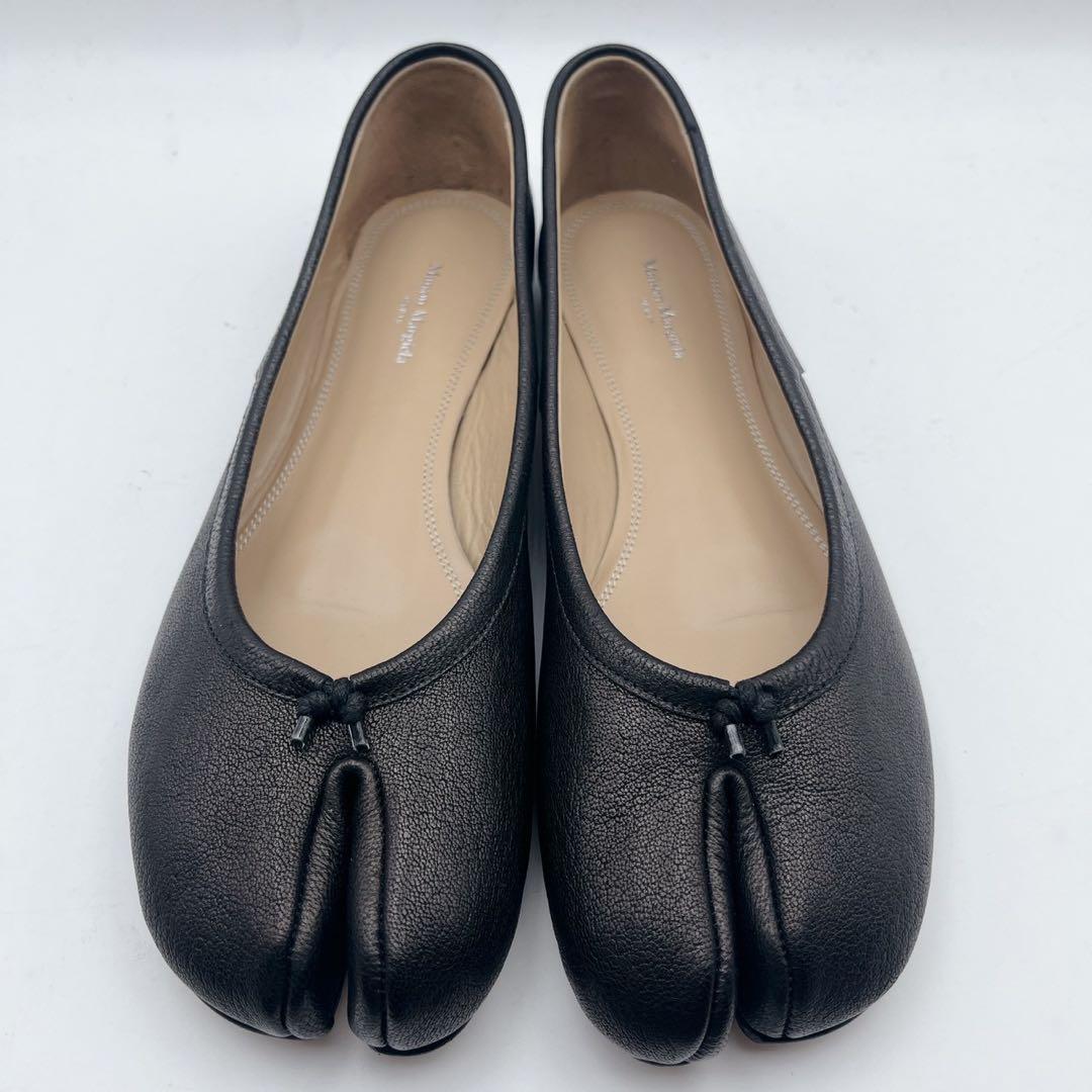 定番❗️未使用✨メゾンマルジェラ 足袋バレエ フラットシューズ リボン 38.5