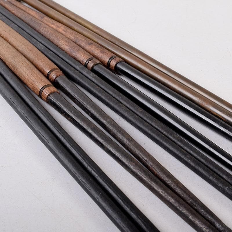 茶道具　銅製2膳　鉄製3膳　火箸　五膳まとめて　箱付　C　8032