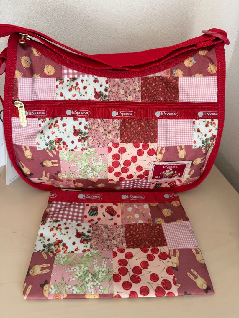 LeSportsac ショルダーバッグ レスポー　ピンクハウスクラシックホーボー