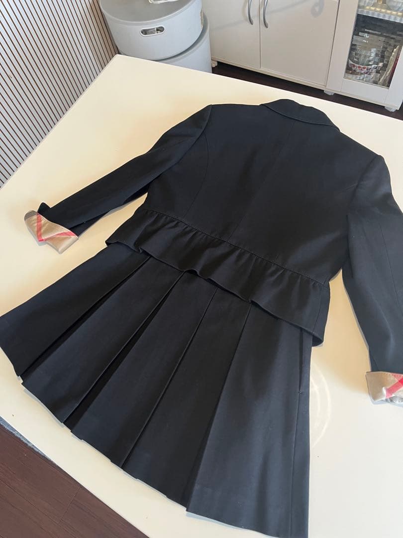 ♾️myhさま専用　卒入学式用　BURBERRY フォーマルスーツ ブラック