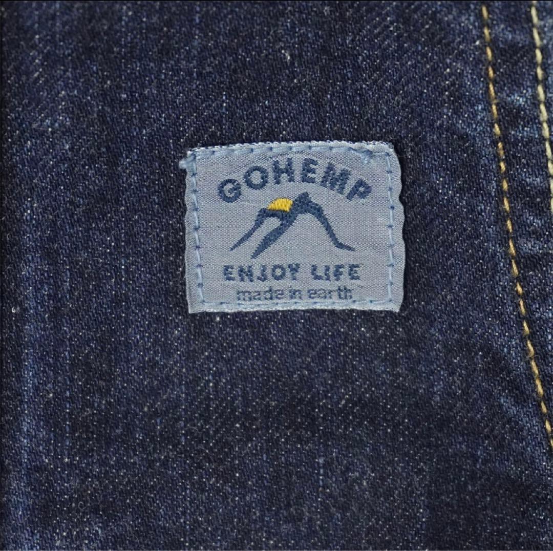 GOHEMP ゴーヘンプ デニムベンダーパンツ オーバーオール サロペット