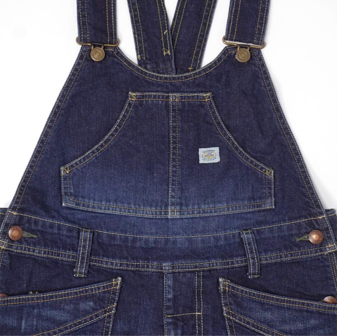 GOHEMP ゴーヘンプ デニムベンダーパンツ オーバーオール サロペット