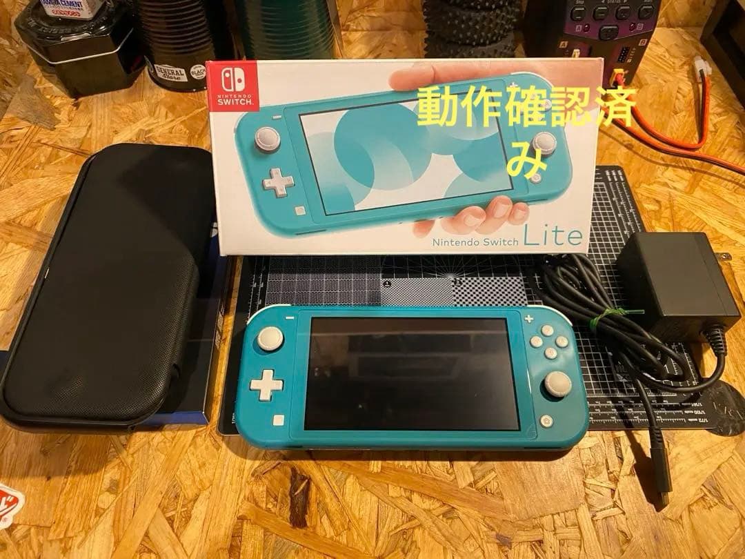 中古　Nintendo Switch Lite 本体　美品　SDカード付き