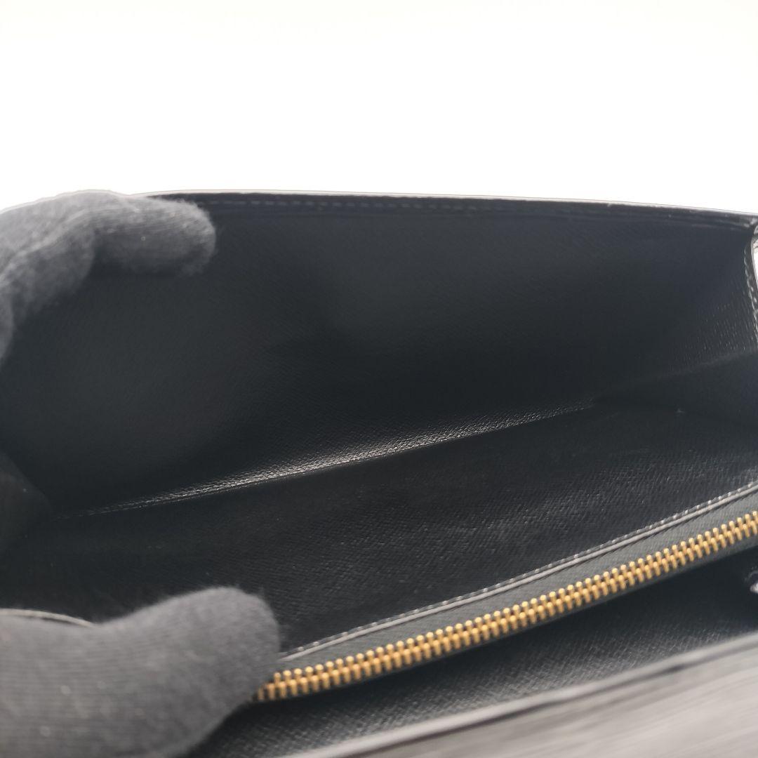 ◎ルイヴィトン　長財布　財布　エピ　ポルトフォイユクレディ　旧サラ　ブラック