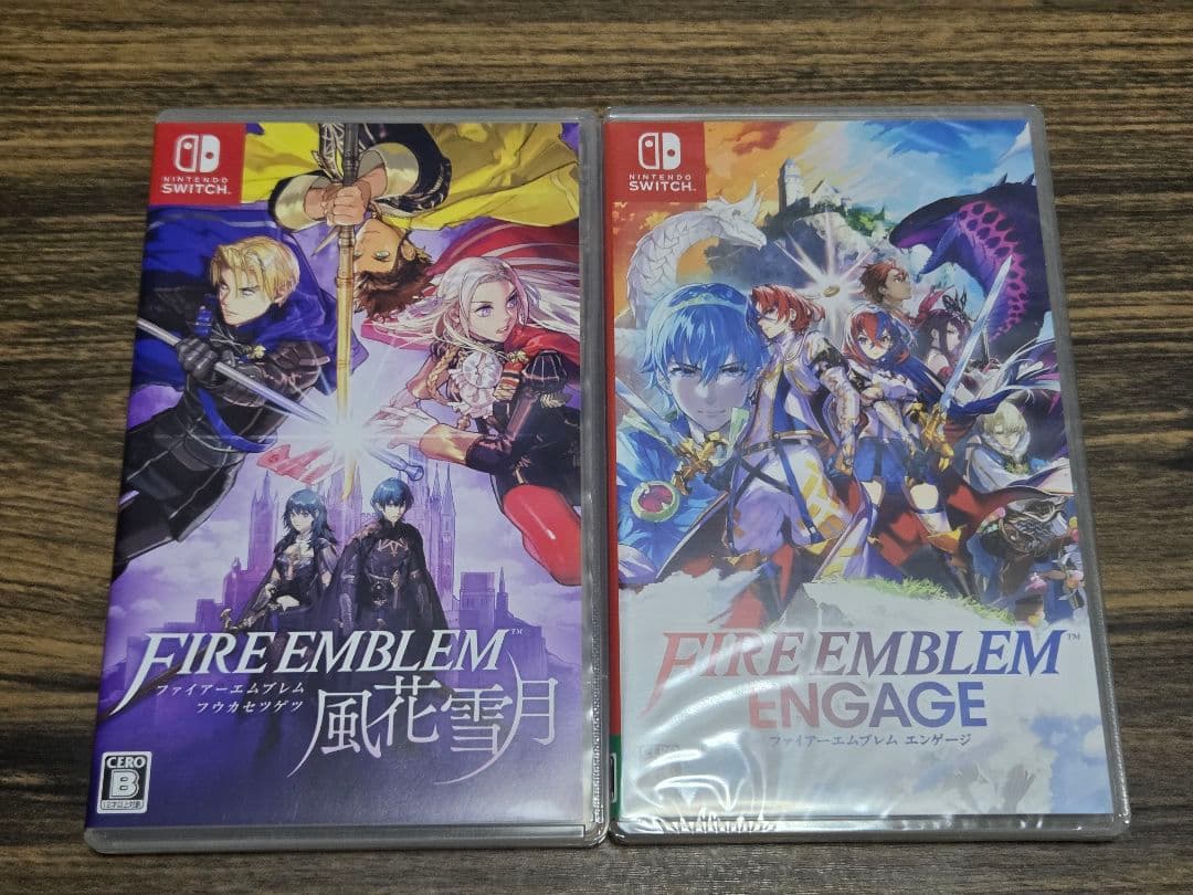 ☆DSソフト ファイアーエムブレム 風花雪月・エンゲージ 2本セット 美品