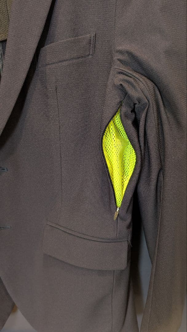 【美品】narifuri スーツ セットアップ L 濃紺 ジャージ素材