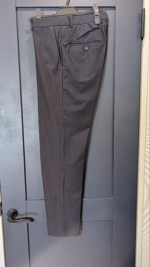 【美品】narifuri スーツ セットアップ L 濃紺 ジャージ素材