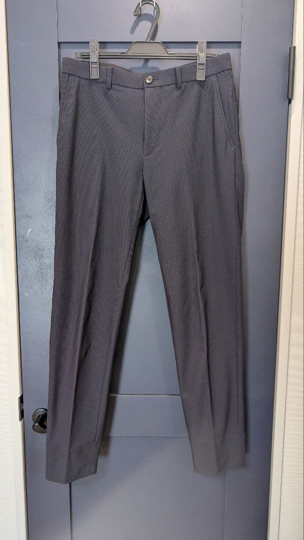 【美品】narifuri スーツ セットアップ L 濃紺 ジャージ素材