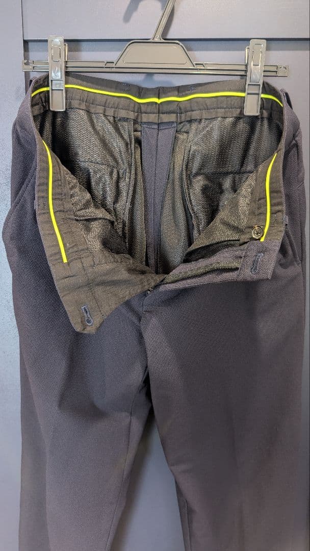 【美品】narifuri スーツ セットアップ L 濃紺 ジャージ素材