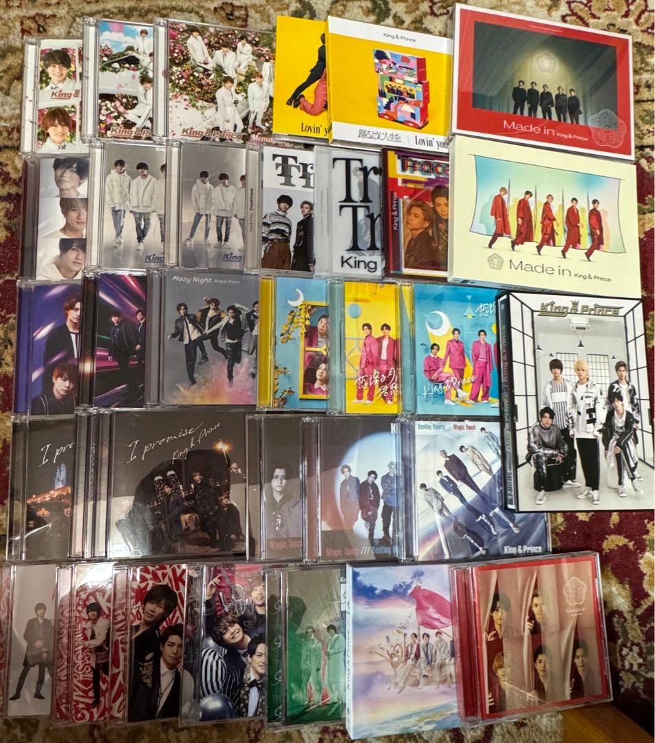 King & Prince CD まとめ売り　シングル　アルバム　dvd