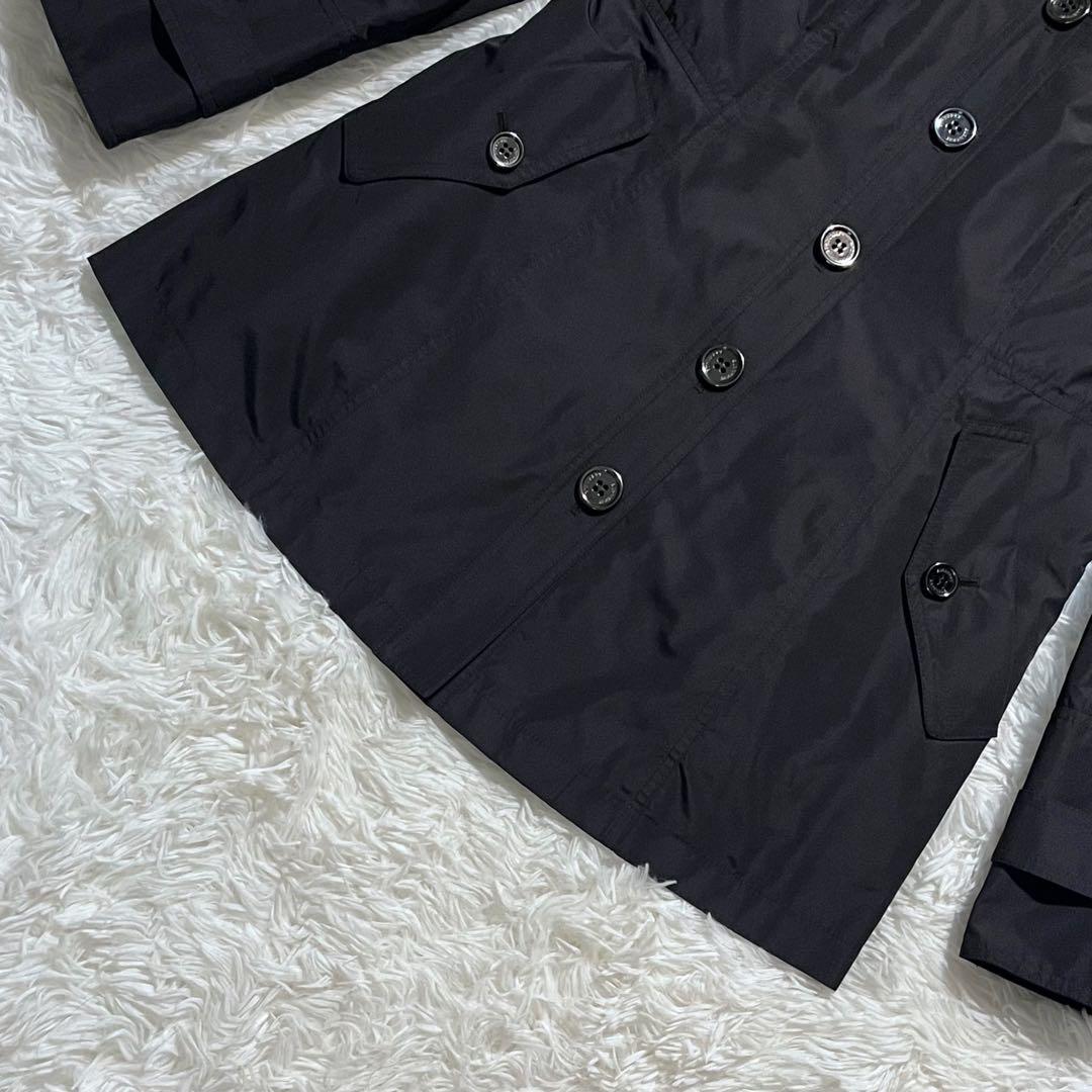 美品 バーバリー ノバチェック メタルボタン フード ライナー付 トレンチコート