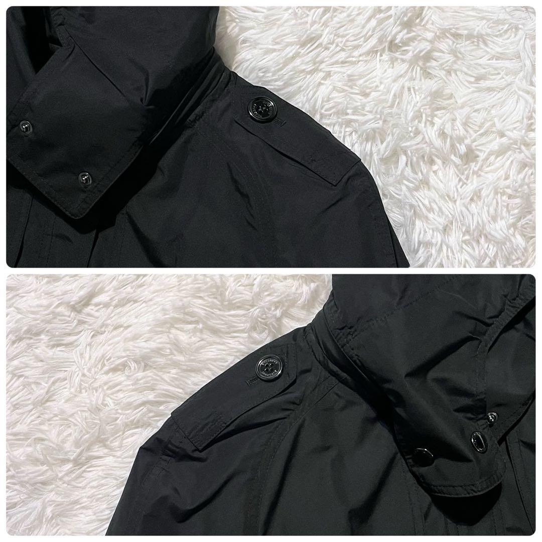 美品 バーバリー ノバチェック メタルボタン フード ライナー付 トレンチコート