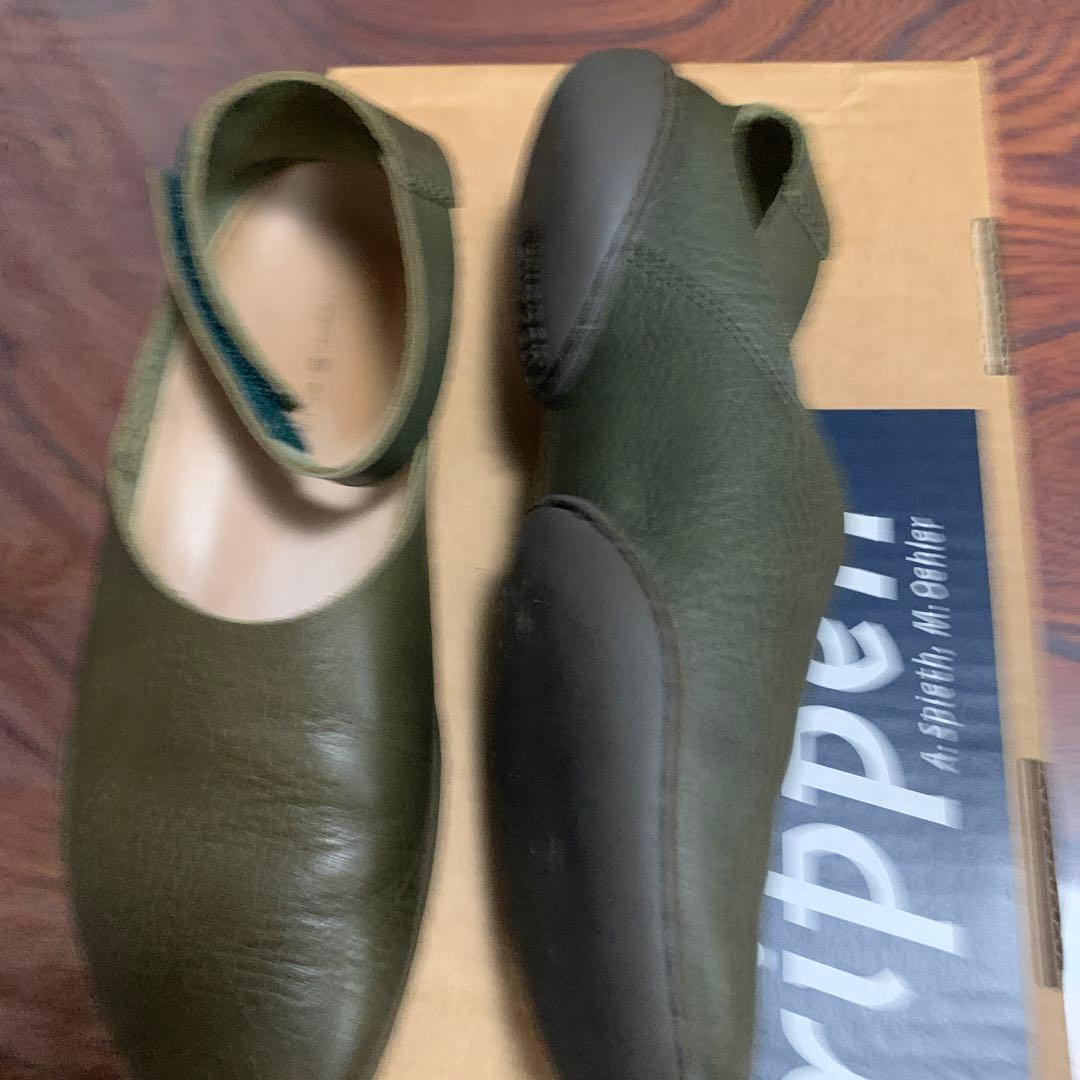 ☆trippenトリッペン36レディース ベルクロストラップ レザー