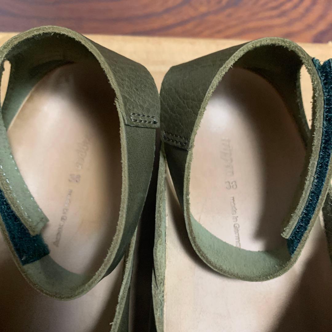 ☆trippenトリッペン36レディース ベルクロストラップ レザー