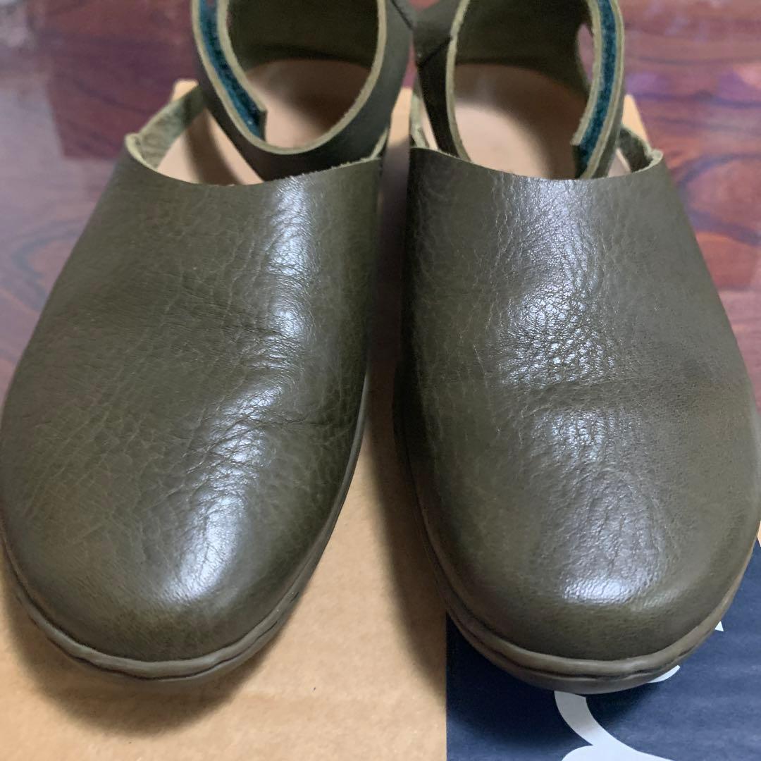 ☆trippenトリッペン36レディース ベルクロストラップ レザー