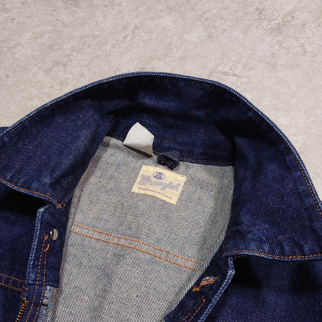 90s 00s Wrangler 11MJZ デニムジャケット 濃紺