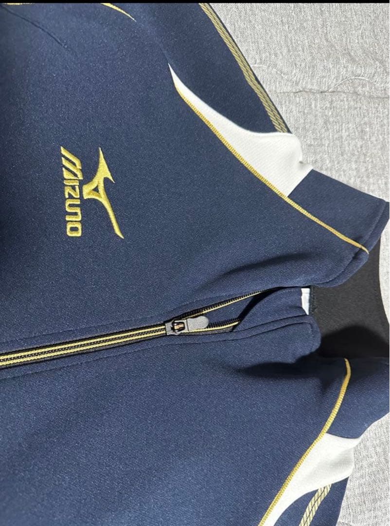 限定値下げ！　Mizuno ウォームアップウェア 上下2セット ネイビー