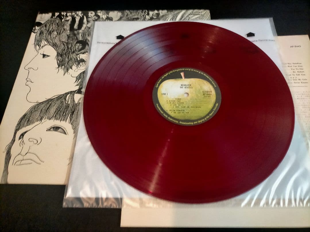 ビートルズ – リボルバー (日本盤・赤盤・ステレオ、1969)