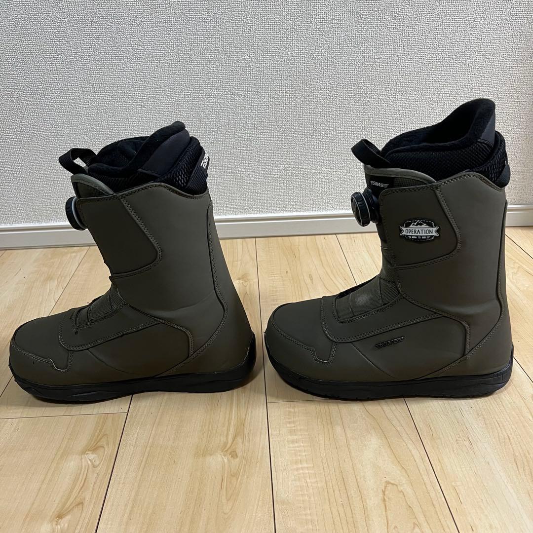 【即日発送】スノボブーツ　SIMS シムス OPERATION 24.0cm