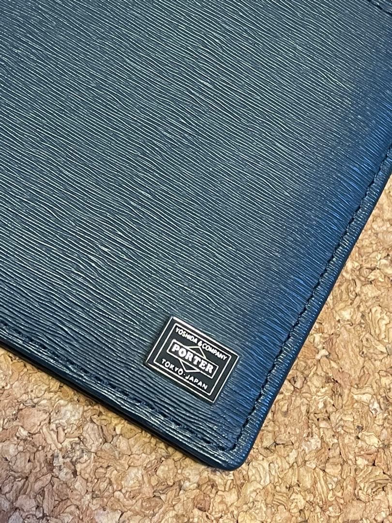 ◆感謝価格◆PORTER◆ポーター ◆カレント◆二つ折り財布◆小銭入れなし◆