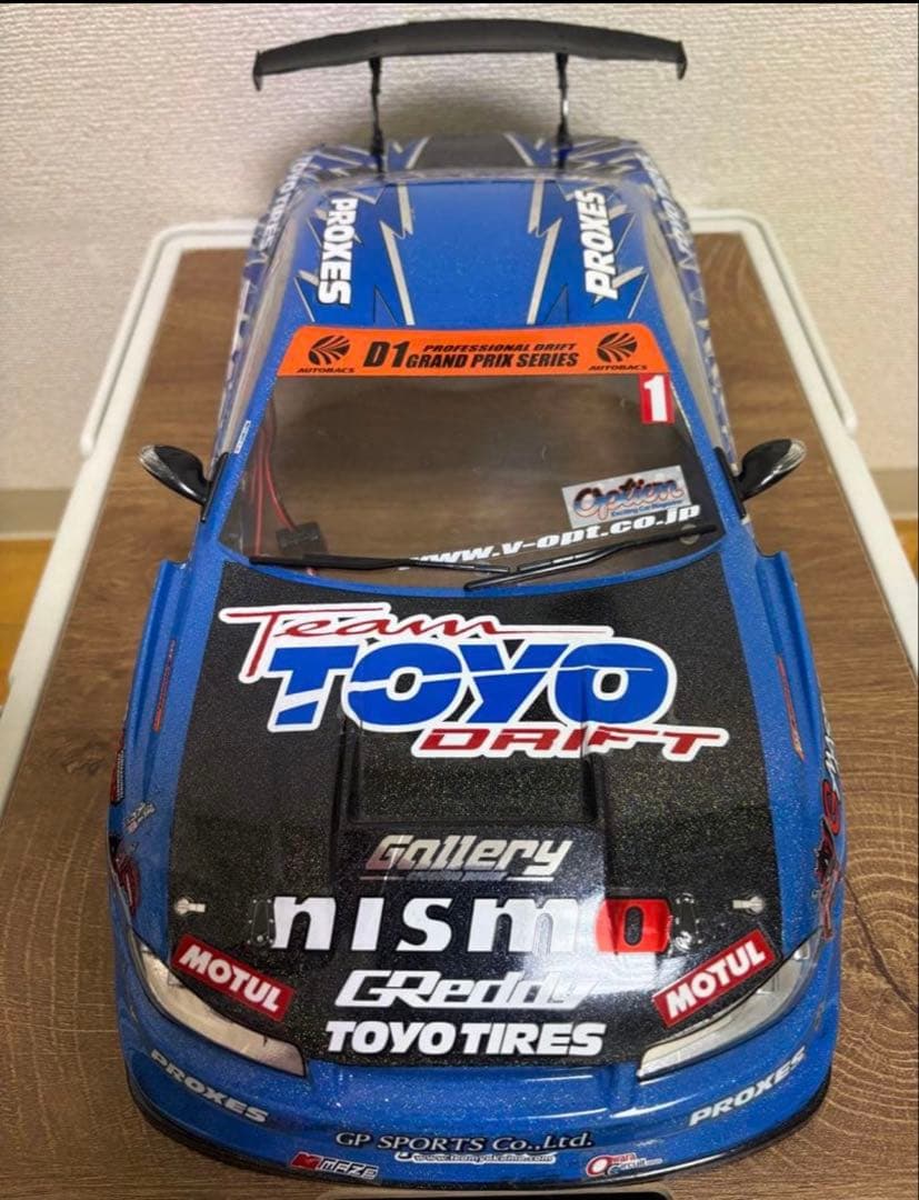 ヨコモ　シルビア s15 ラジコンボディ　ドリフト　1/10 YD-2 電飾付き