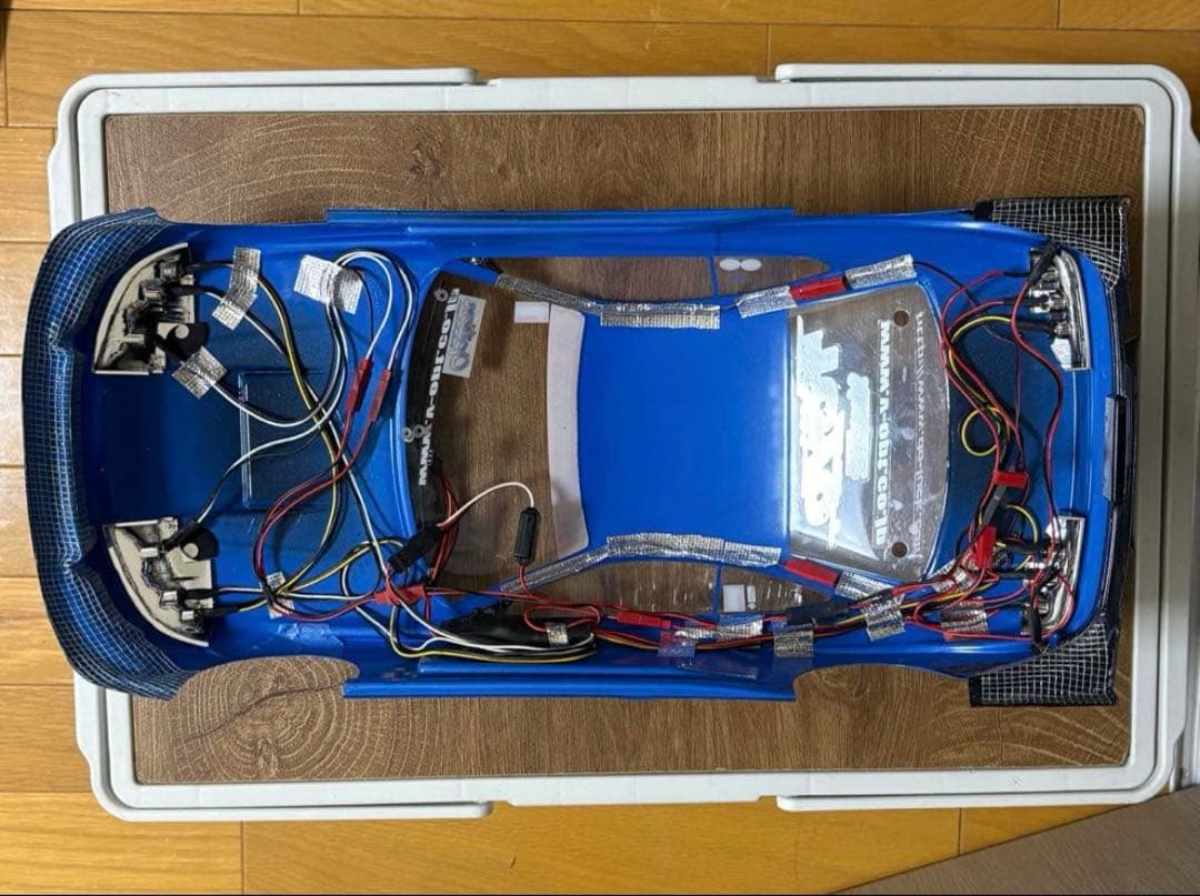 ヨコモ　シルビア s15 ラジコンボディ　ドリフト　1/10 YD-2 電飾付き