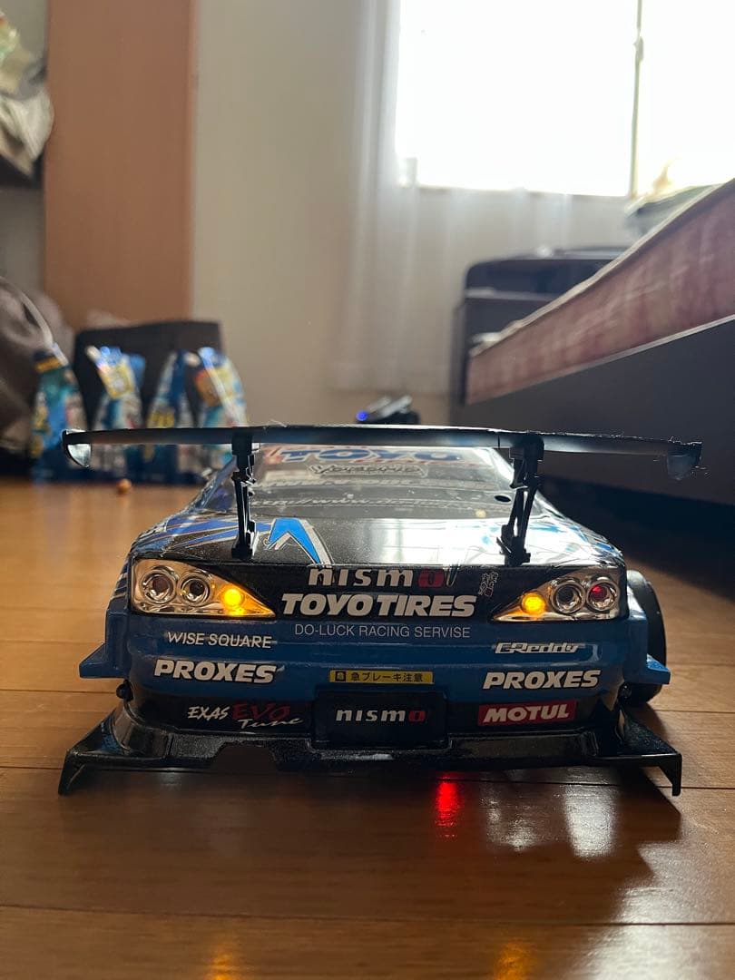 ヨコモ　シルビア s15 ラジコンボディ　ドリフト　1/10 YD-2 電飾付き