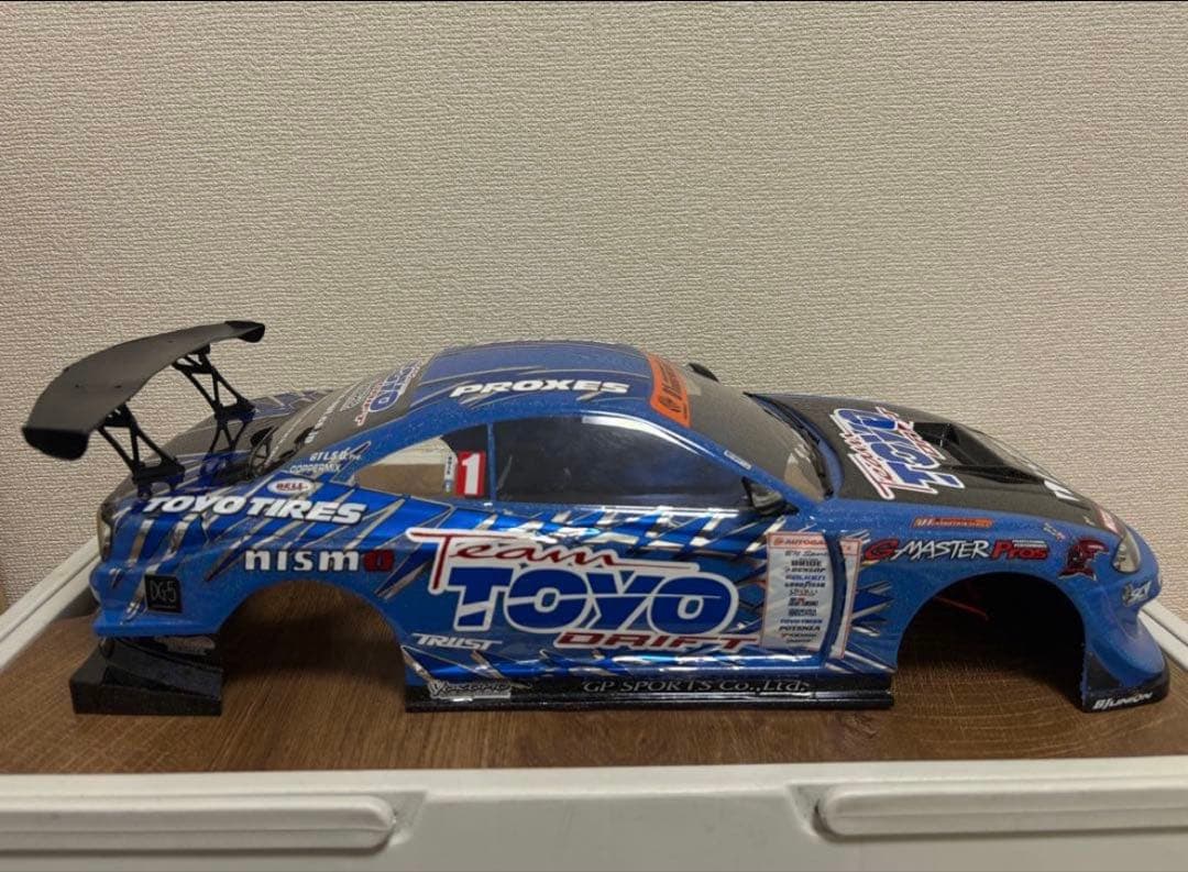 ヨコモ　シルビア s15 ラジコンボディ　ドリフト　1/10 YD-2 電飾付き