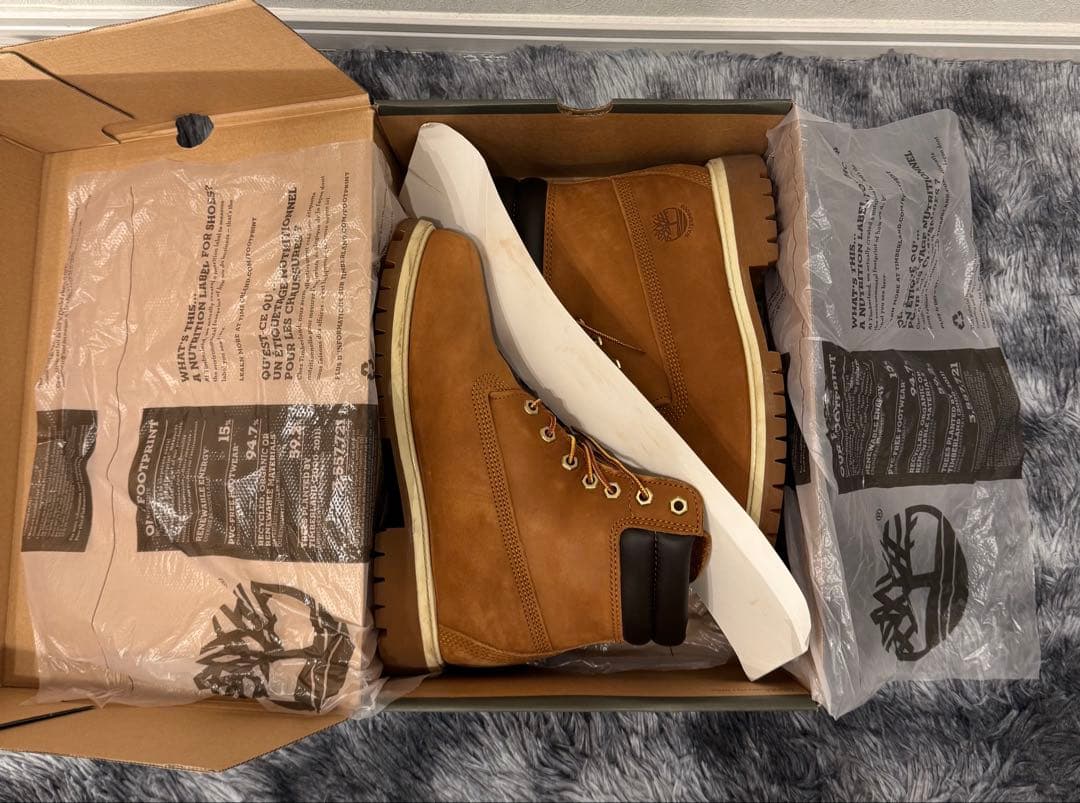 Timberland 6インチブーツ ミッドブラウン