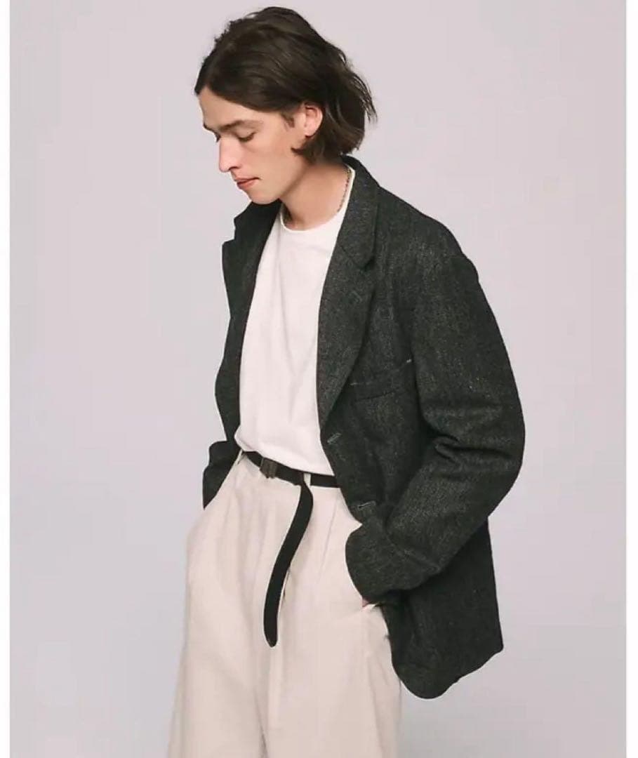 ジャケット・アウター 22FW A.PRESSE Tweed Tailored Jacket