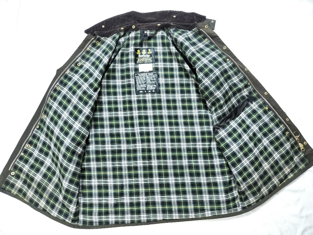 maro様売約 90s BARBOUR SOLWAY ZIPPER c44