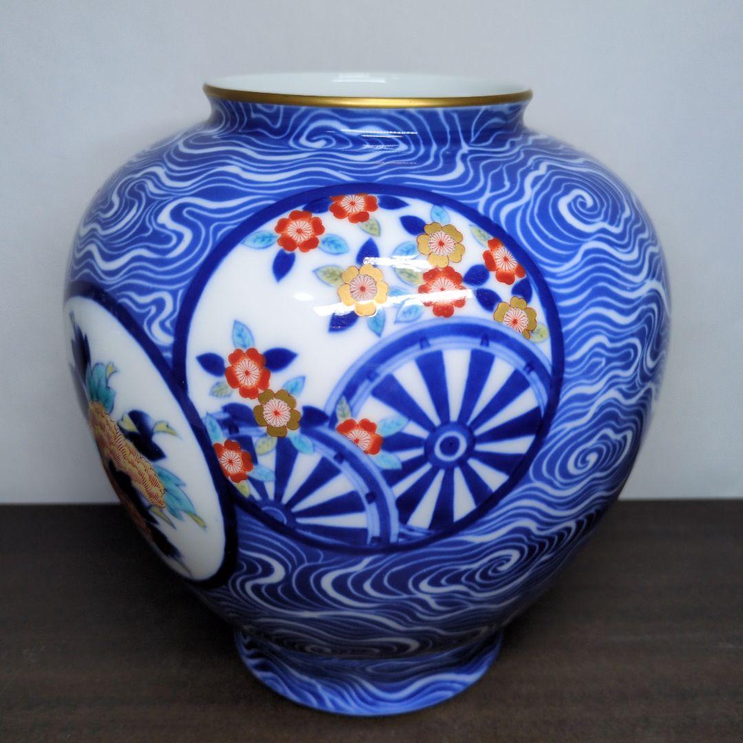 g*7様 オールド香蘭社 花瓶 3点セット