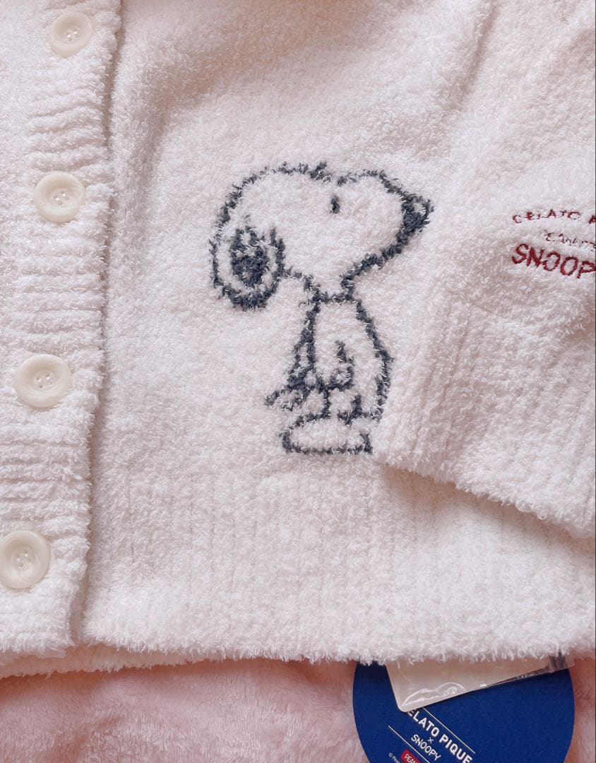GELATO PIQUE ジェラピケ　スヌーピー カーディガン【新品タグ付き】