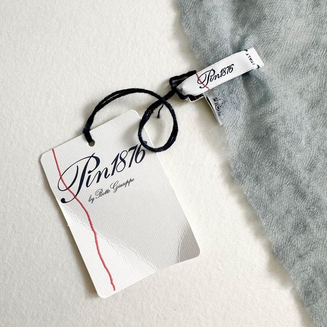 Pin1876 ピン1876 カシミヤストール　タグ付き