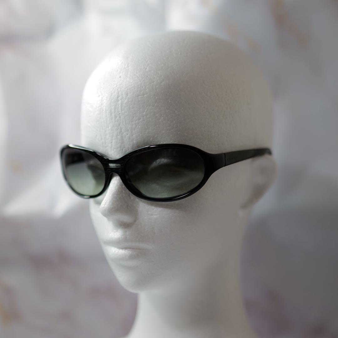 PRADA プラダ オーバル Y2K カーボン モード サングラス レア