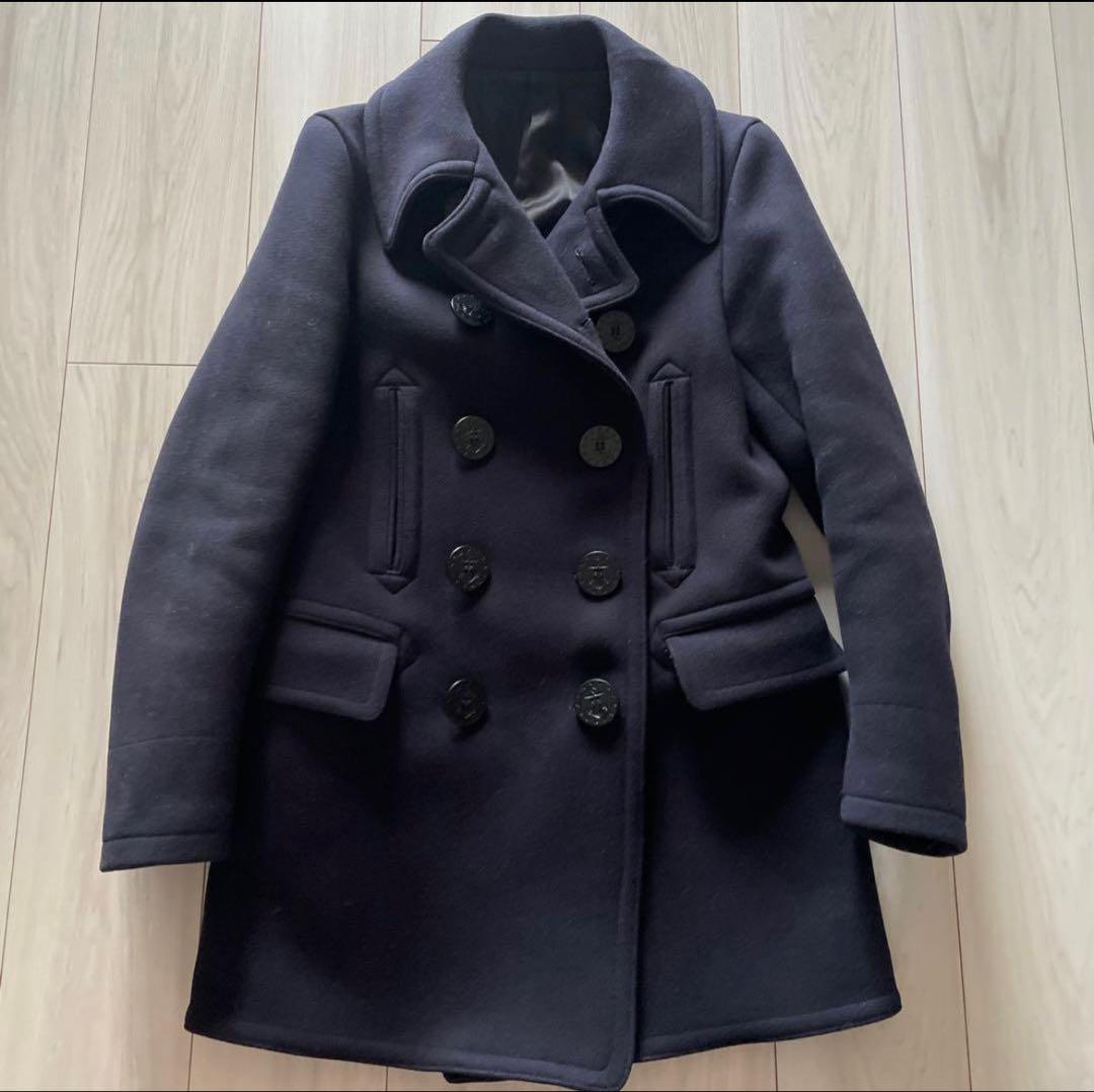 美品　キムタク着　ラグスマックレガー　ネイビー ダブルブレスト ピーコ