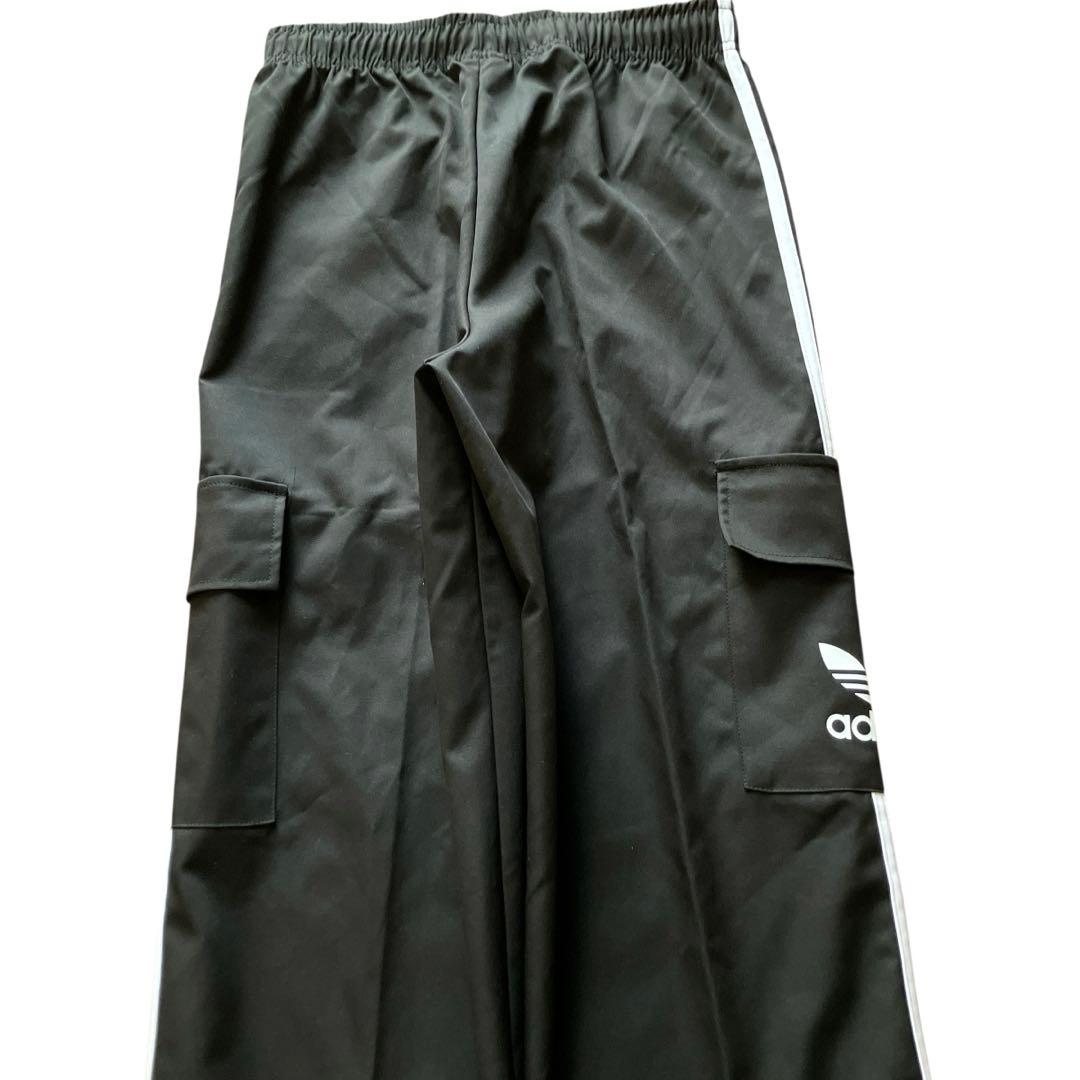 未使用00s極太 old adidas バギーナイロントラックカーゴパンツ