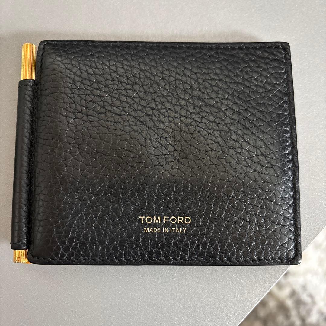 トムフォード　レザー　マネークリップ