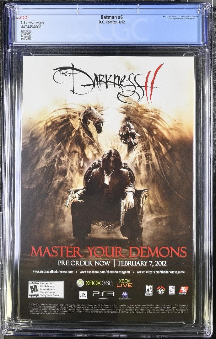 アメコミリーフ Batman #6 CGC 9.6