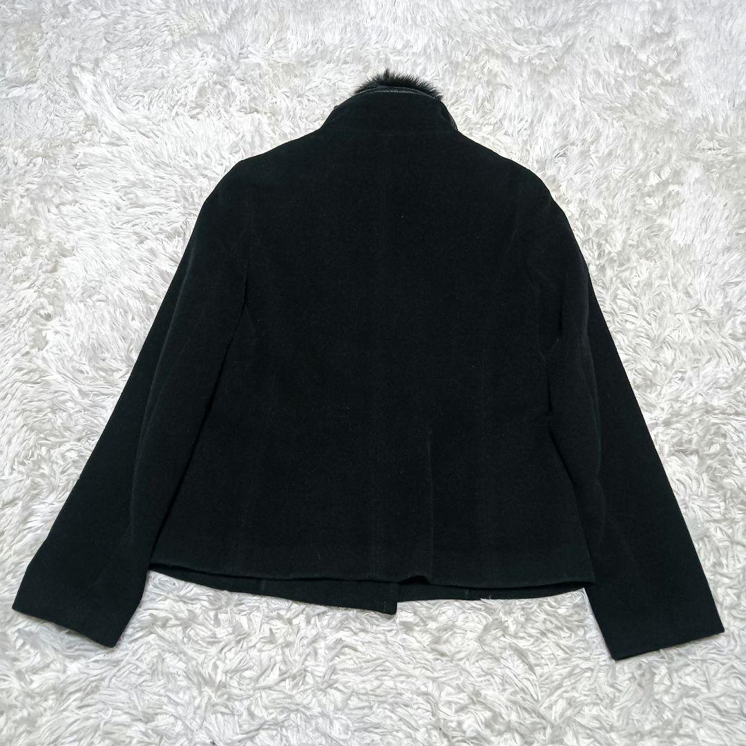 ヴィヴィアンタム　チャイナジャケット　ダッフルファー　ショートコート　アンゴラ混