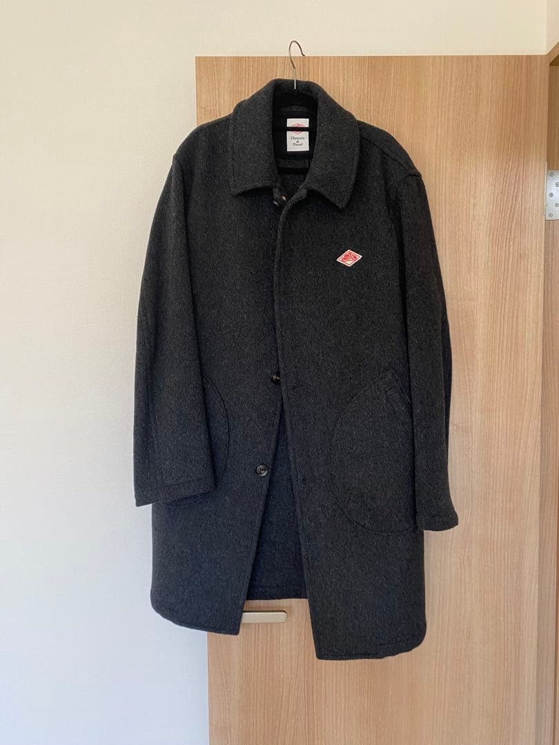 yummy　ウールコート ダークグレー