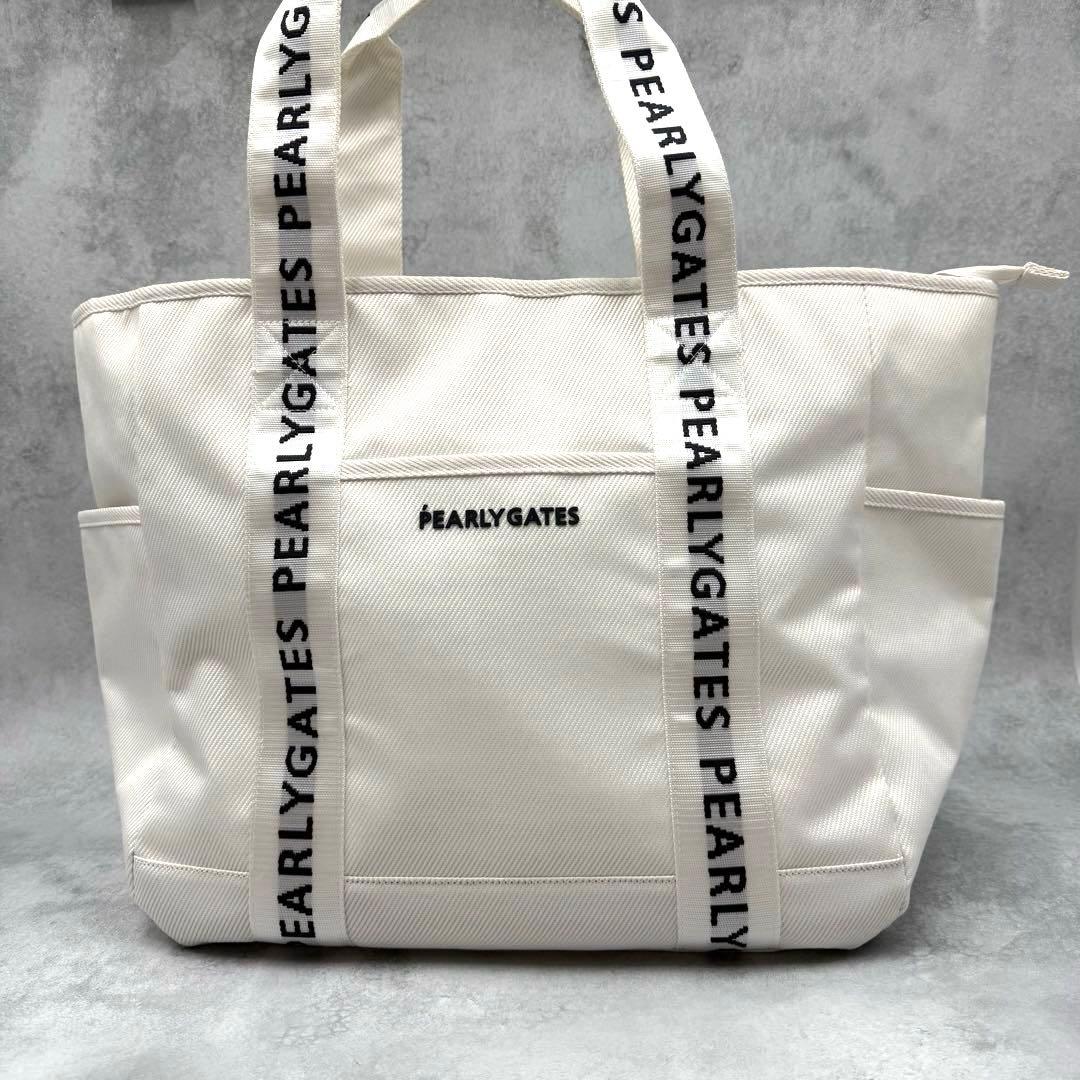 PEARLY GATES ロッカーバッグ 大型 ロゴ 大容量 多機能