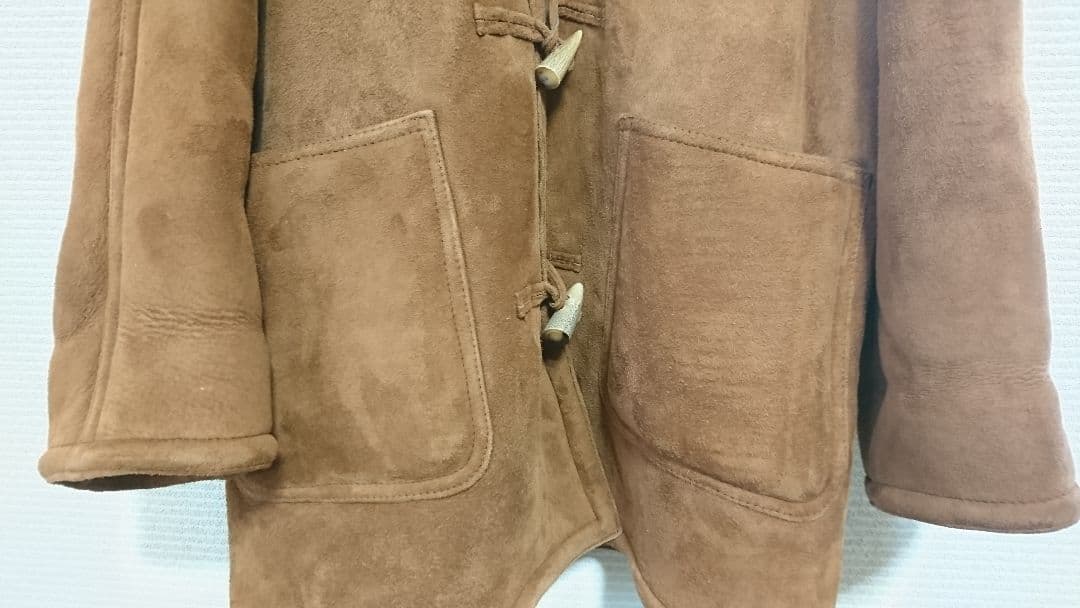 「なべさま専用」ラムレザーダッフルコート(革)