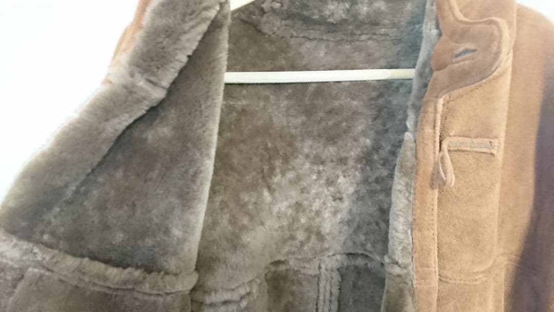 「なべさま専用」ラムレザーダッフルコート(革)