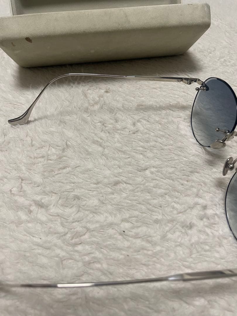 【じゅん中】Eque.M エクエム リムレス サングラスケース付き