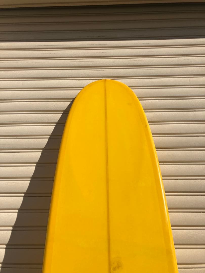 9'2 イエロー ロングボード 修理跡あり