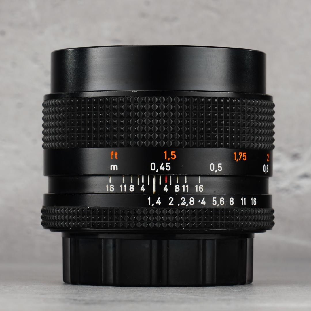 フード付 Carl Zeiss Planar 50mm F1.4 AEJ 703