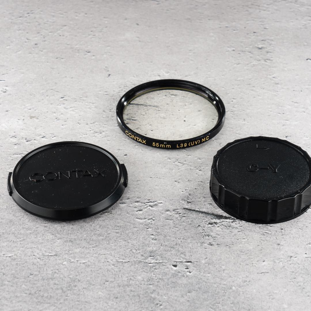 フード付 Carl Zeiss Planar 50mm F1.4 AEJ 703