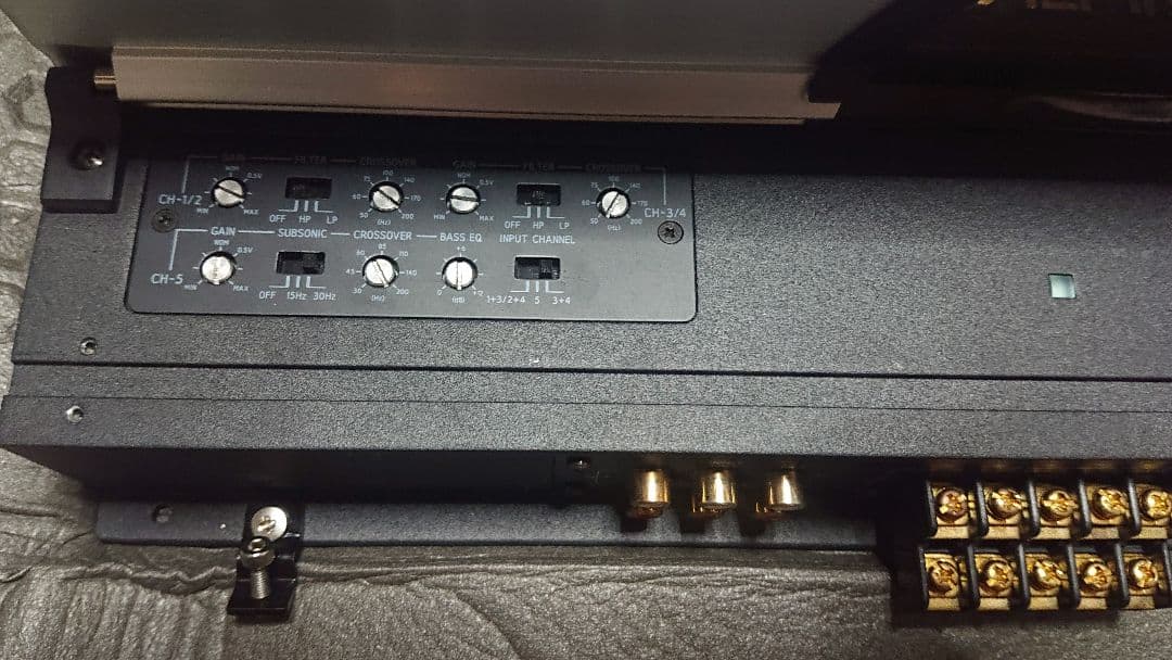 ALPINE アルパイン MRV-F450 5/4/3チャンネル パワーアンプ